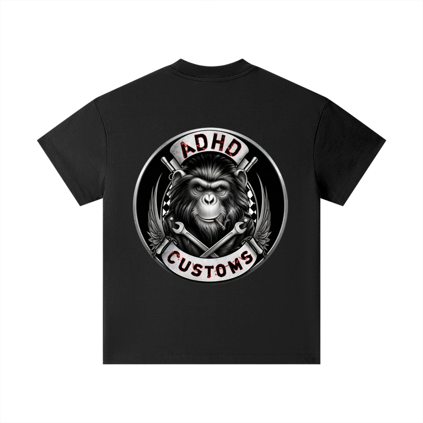 KIDS ADHD CUSTOMS LOGO Pure Cotton Essential Kids T-Shirt