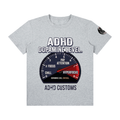 DOPAMINE LEVEL GAUGE Unisex Classic Crew Neck Cotton T-Shirt