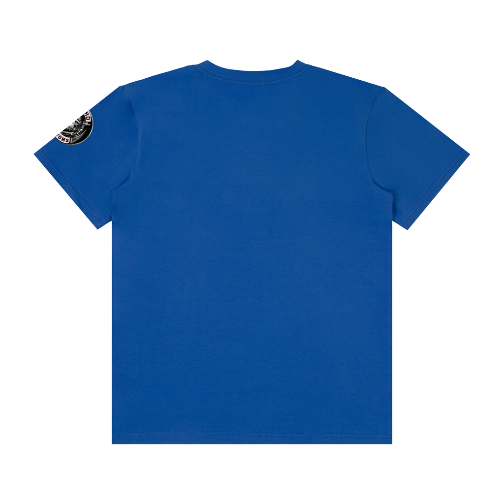 RELEASE YOUR INNER CHIMP font print Unisex Classic Crew Neck Cotton T-Shirt