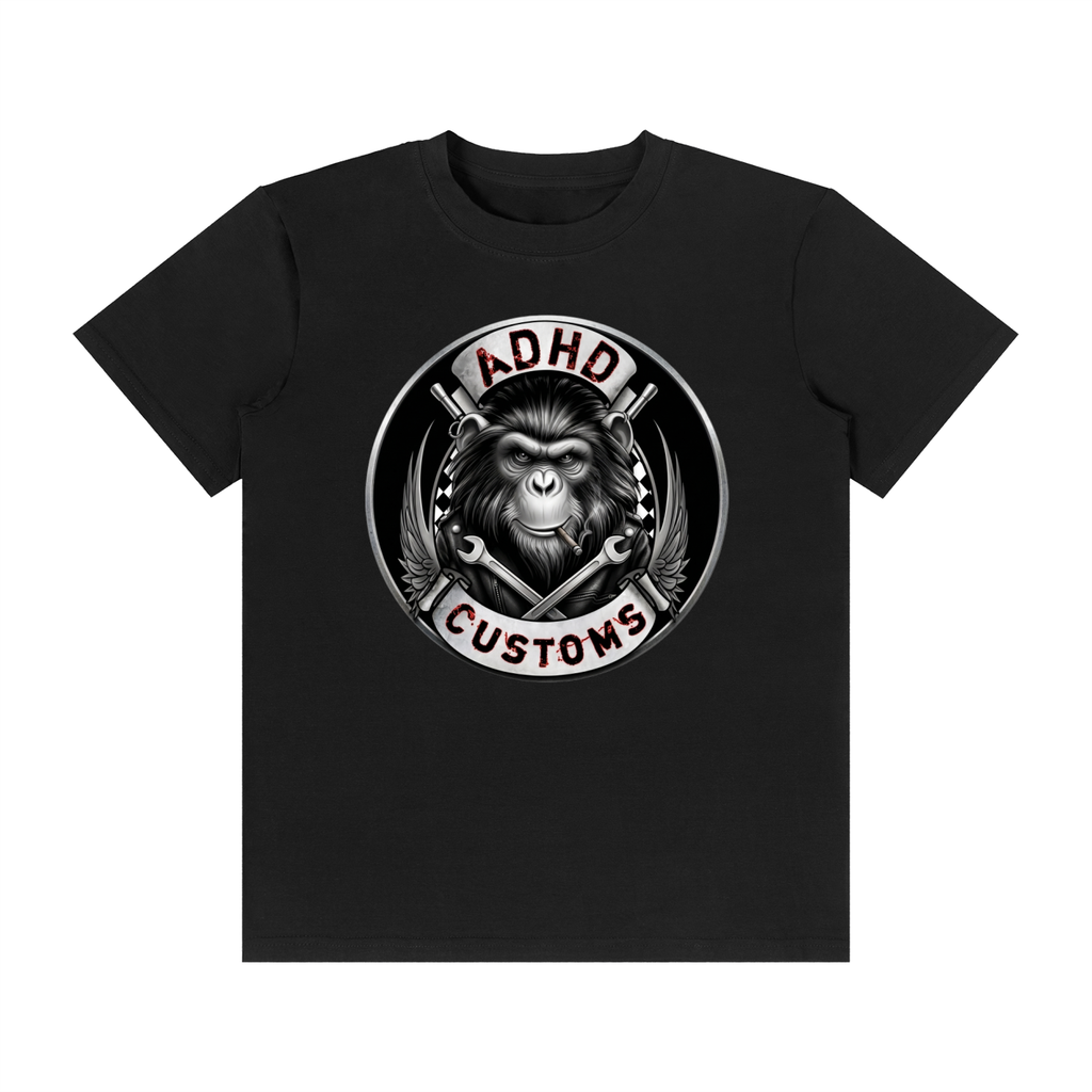 QR CODE Unisex Classic Crew Neck Cotton T-Shirt